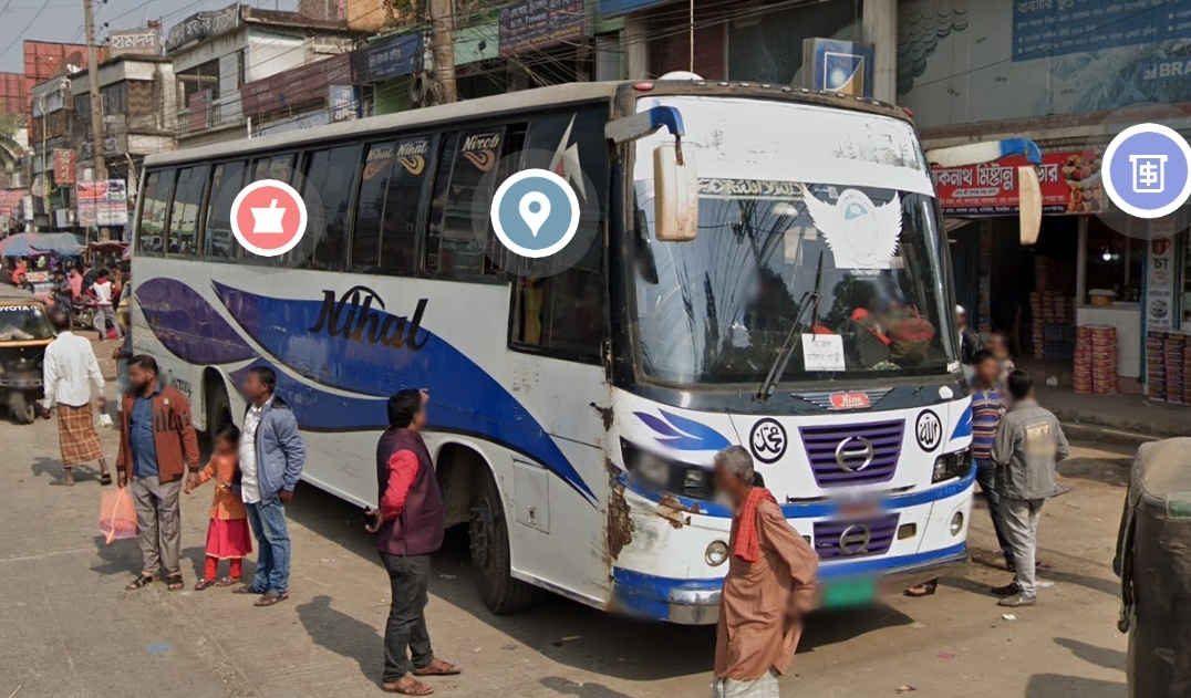 বিনিময় বাস কাউন্টার ঘাটাইল - 01913053545